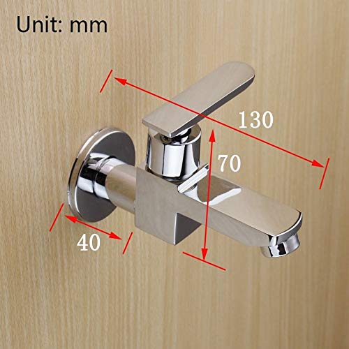 Robinet mitigeur de salle de bain vadrouille et buse 4 points - 4