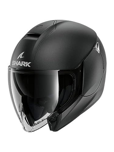 Casque jet SHARK Citycruiser visière longue enveloppante fini Gunmetal mat XS