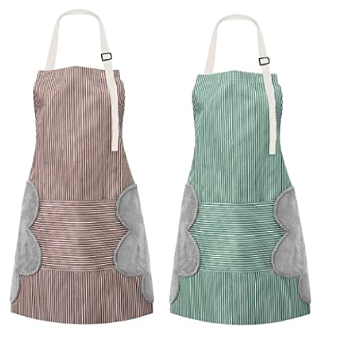 Image of Windkart Waterproof Kitchen Apron 40 Inch - Light Duty Extra Long Cooking and Dishwashing Apron | Durable Chemical Resistant Work Clothes for Cleaning Gardening Food Prep