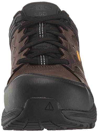 KEEN Utility Men's Vista Energy+ Low Composite Toe ESD Leather Industrial Work Shoes2