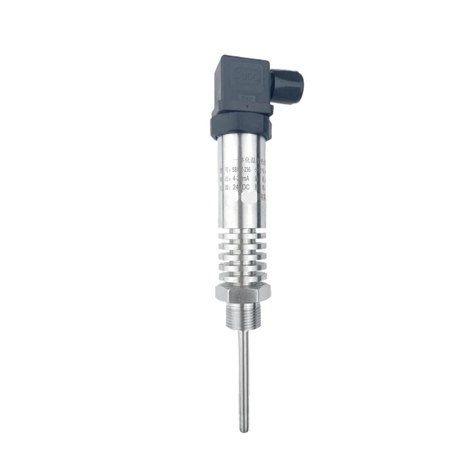 Trasmettitore sensore di temperatura integrato PT100 a 4-20 mA QDL80A(0-100C 4-20mA,150mm)
