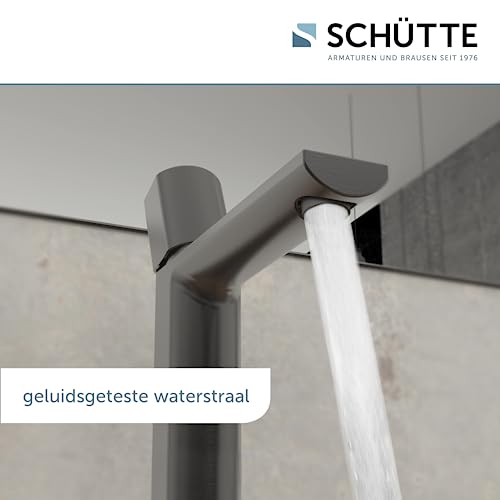 Schütte New York 33612 Washbasin Mixer Tap with Drain Fitting, Mixer Tap with Pop-Up Valve, Bathroom Tap - Image 4