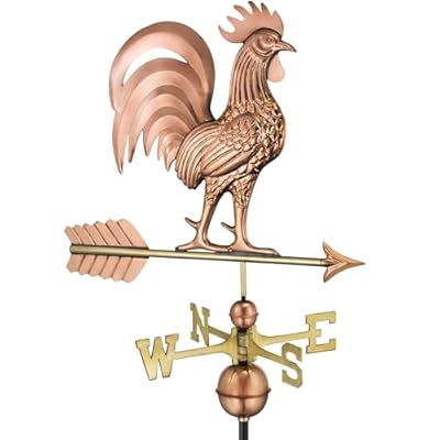 Good Directions 1973P Proud Rooster Copper Weathervane