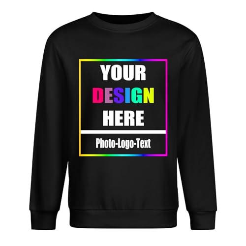 Add Your Own Photo Design Custom Personalized 2 Side Sweatshirt
