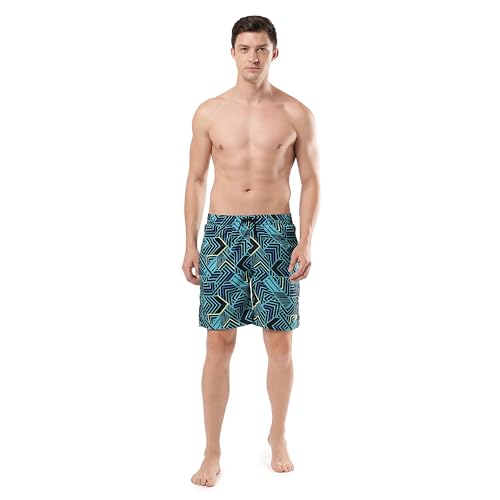 Image of Speedo Men's Recycled Polyster Printed Leisure Watershorts