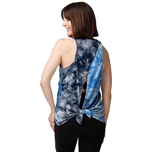 Camisa tank top NFL original FOCO camiseta sin mangas de mujer con texto wordmark S