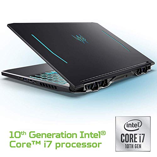 Image of Acer Predator Helios 300 Intel Core i7 10th Gen 15.6 inches Gaming Laptop 16 GB /1 TB HDD /256 GB SSD /Windows 10 Home /8 GB NVIDIA GeForce RTX 2070 Graphics /FHD 240Hz (Abyssal Black, 2.5 kg) PH315-53