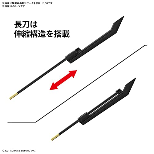 Bandai Hobby AMAIM Warrior at the Borderline HG 1/72 miniatura 5