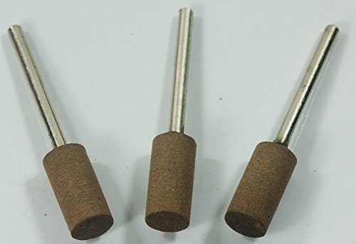 Driak 100PC 22x3MM Cylindrical Grinding Head Polishing Rotary Tool Accessory for Glass Metal Jewelry Buffing