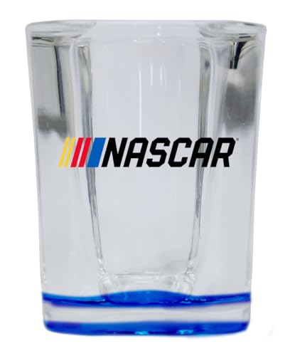 Vasos de shot Nascar 2 onzas base azul pack 4