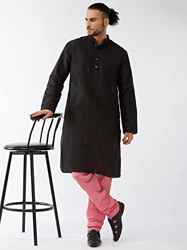 Image of Mother VM Mens Silk Blend Pyjama - Stylish Lounge Wear for Relaxation and Sleep | Regular Premium Cotton, Elastic Waist, and Classic Design for Ultimate Comfort