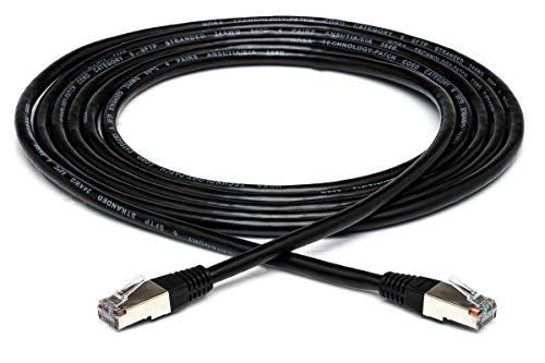 Cable Hosa CAT-610BK Cat 6, 8P8C a 8P8C, 10 pies miniatura 1