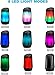 glaury Bluetooth Speaker, HD Stereo Sound,with Cool Dynamic LED Lights, Him Her Man Teens Electronic Gadgets Gifts, for Outdoor Camping Party