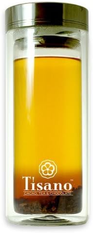 Double Wall Glass Thermal Tea Infuser by Tisano
