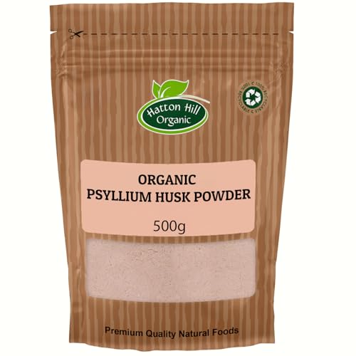 Organic Psyllium Husk Powder 500g by Hatton Hill Organic