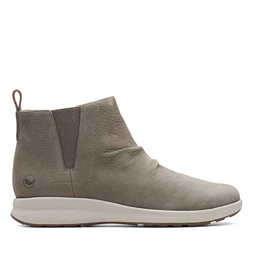 Clarks Un Adorn Mid, Botas Slouch para Mujer, Beige (Taupe Nubuck), 40...