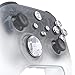 eXtremeRate 9 en 1 Kit Botones Metálicos para Xbox Series X/S Control Accesorios Dpad Start Back Share Botón de Metal Repuesto Home ABXY Tecla de Aluminio Botones para Xbox Core Control(Plata)