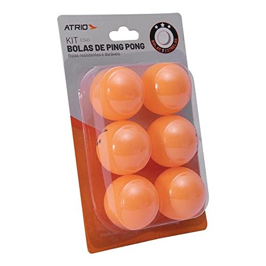 Kit Bolas Ping Pong - 6 Bolas 3 Estrelas Atrio - ES411