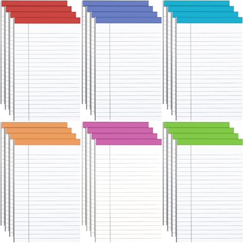Blocs-notes lignés Colarr 50 feuilles pour écrire droit