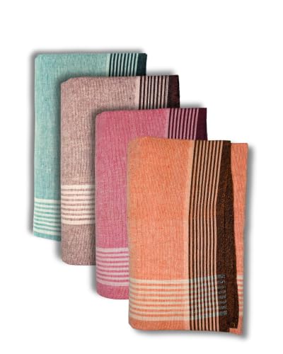 Image of Self Design Blended Solid cotton lungi for men | Daily Wear, Home Wear & Relaxation | 2 Meter | Unstitched