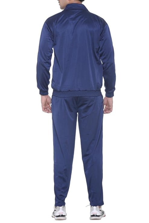 Image of Polyester Track Suit For Men Casual Co-ord Sets Breathable Relaxing Comfortable For Workout, Jogging, Sports. Pack Of 1