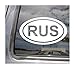 Produktbild Lplpol RUS Russische Föderation Ländercode Oval Euro Stil UN ISO Buchstabe Moscow Europa Asien Sibirien Autos LKW Auto Automotive Craft Laptop Vinyl Aufkleber Geschäft Fenster Wand Aufkleber 15,2 cm