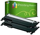 Twin-Pack CLT-K404S Black Compatible Toner Cartridges for use in Samsung Xpress C430W, C480FN, C480FW, C480W