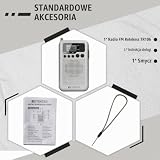 Retekess TR106 Mini Radio, FM/AM, Kieszonkowe
