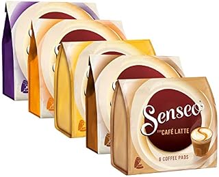 SENSEO saszetki z kawą Creamy Collection - różnorodny zestaw 5 rodzajów
