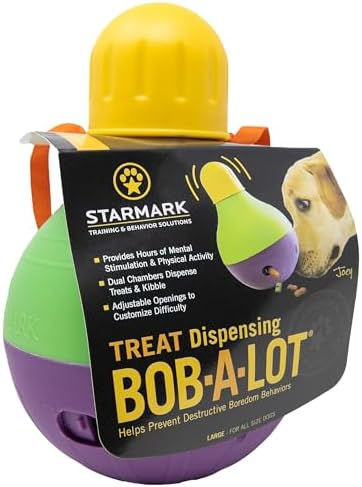 Starmark Bob-A-Lot Interactive Dog Pet Toy — packaging and what arrives in the box