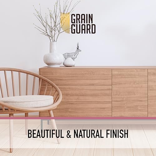 GRAIN GUARD Hard Wax Oil for Wood | 500ml | Water & Stain Resistant Protection | Interior Wood Flooring & Surfaces | Long Lasting Wood Protection | for All Outdoor Types of Wood | Prevents Drying Out 5 GRAIN GUARD Hard Wax Oil for Wood | 500ml | Water & Stain Resistant Protection | Interior Wood Flooring & Surfaces | Long Lasting Wood Protection | for All Outdoor Types of Wood | Prevents Drying Out - Image 5