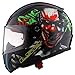 LS2 Helmets Rapid II Full Face Motorcycle Helmet (Happy Dreams Gloss Black - Large)