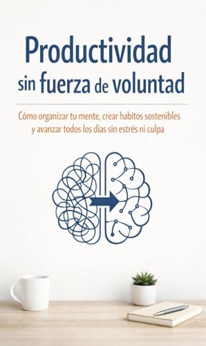 Productividad sin fuerza de voluntad: Cómo organizar tu mente, crear hábitos sostenibles y avanzar todos los días sin estrés ni culpa