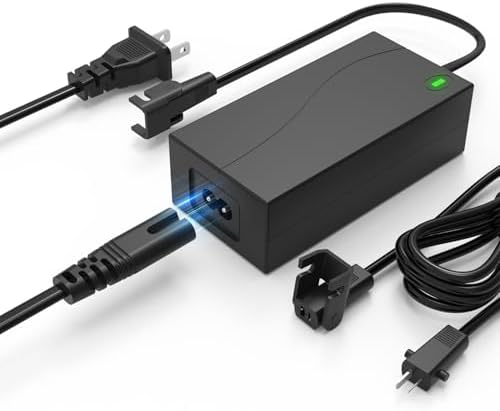 Power Recliner Power Supply, AC/DC Switching Power Supply Transformer 2-pin 29V 2A Adapter with AC Power Cord Universal for Lift Chair, Sofa, Recliner Couch,12Ft