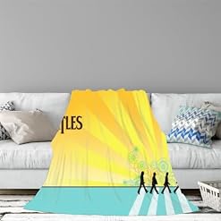 CHEWYZ Couverture Polaire en Peluche The Beatles-Couverture de lit Chaude et Confortable-Toutes Saisons-Douce et légère-Couverture de Sieste en Microfibre pour intérieur et extérieur (100x130cm) - Les Beatles, Paul McCartney, John Lennon, RIngo Starr, George Harrison CHEWYZ Couverture Polaire en Peluche The Beatles-Couverture de lit Chaude et Confortable-Toutes Saisons-Douce et légère-Couverture de Sieste en Microfibre pour intérieur et extérieur (100x130cm) – Image 7