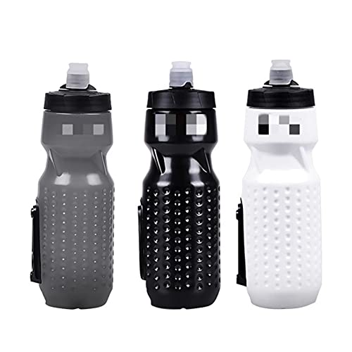 jiejie store Fietsen Magnetische Fles Fiets 710 ml Waterfles Fiets Draagbare Ketel Sportwater Plastic Fles Accessoires 100% nieuw en van hoge kwaliteit: oppervlaktetextu (Color : Black) - Image 4