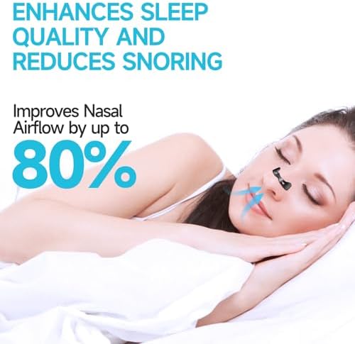 Magnetic Nose Strip 30 Days Supply (60 Tabs) with Nose Strips & Nose Strips Breathing Support – Nasal Strips & Magnetic Nasal Strip for Anti Snoring, 4 Sizes & Applicator, Non-Invasive Breathing Aid for Nighttime Comfort, Helps Open Nasal Passages & Improve Sleep - 3