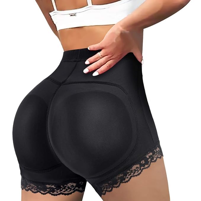 grilix Womens Hip Padded Underwear Butt Lifter Panty Invisible Body Shaping Butt Lifting Underwear High Waist Hip Pad [ Pack of 1- Multicolor ]-picture-0