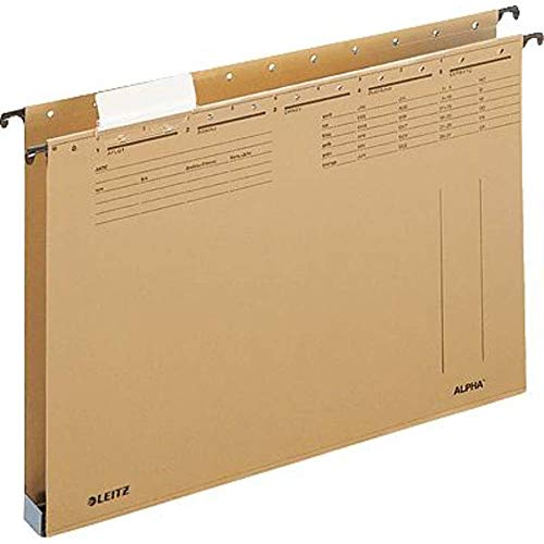 Dossier suspendu Leitz Alpha fond large 28mm pour sécuriser vos archives A4