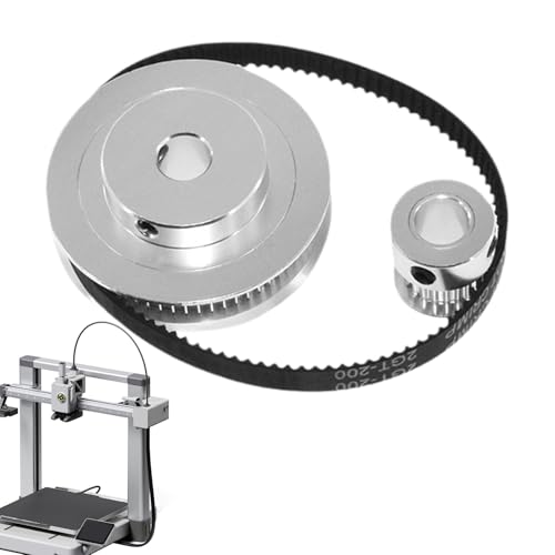 20 and 60 Teeth Pulley 8mm Bore Motor Pulley Timing Belt