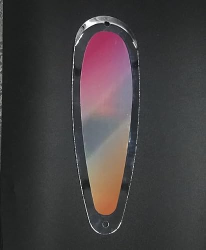 Kokopros Hologram Flashers, 5 1/2 Inch Teardrop 5Pk #TOP5