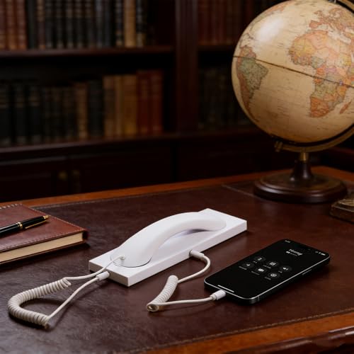 Combiné de téléphone rétro Type C finition premium avec réduction bruit