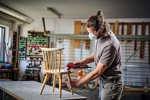 Bild 4 - Einhell Multifunktionswerkzeug TE-MG 350 EQ (350 W, 22.000 bis 40.000 min^-1 Schwingzahl, LED-Licht, Schnellspannverschluss, inkl. Koffer und Zubehör)