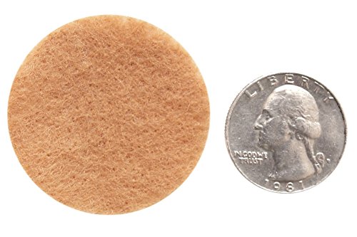 Image of Playfully Ever After Brown, Cocoa, Camel & Cream Craft Felt Circles (1.5 Inch - 95pc)