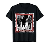 クイーン X アダム・ランバートライブ・アラウンド・ザ・ワールド Tシャツ