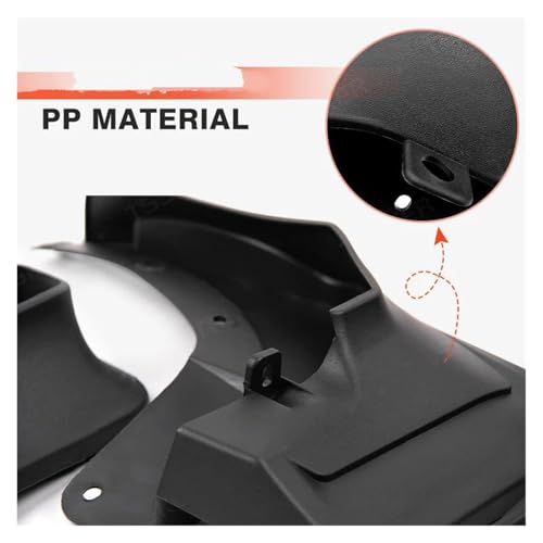 Flaps de barro y guardabarros delanteros y traseros de Changan CS55 EV 4