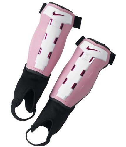 Nike Youth Charge Soccer Shinguards - Pink/White- Small
