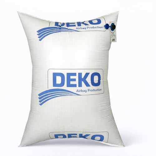 DEKO Dunnage Airbags | Inflatable Reusable Woven PP Cargo Dunnage Bags | Industrial Load Stabilization for Pallets, Containers, Trucks (12, 36