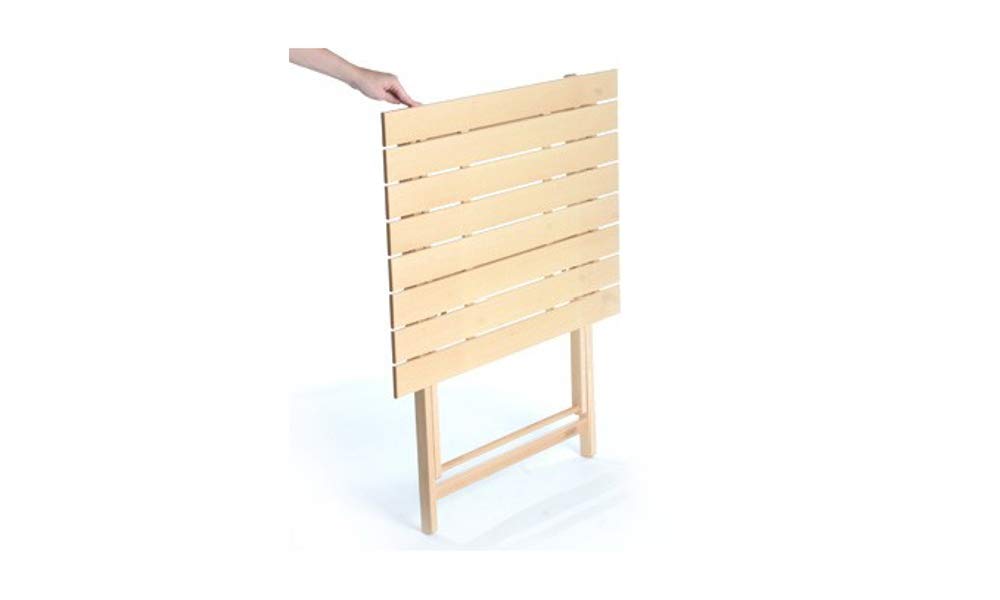 ITALIADOC Prince Tavolo Pieghevole, Legno Naturale