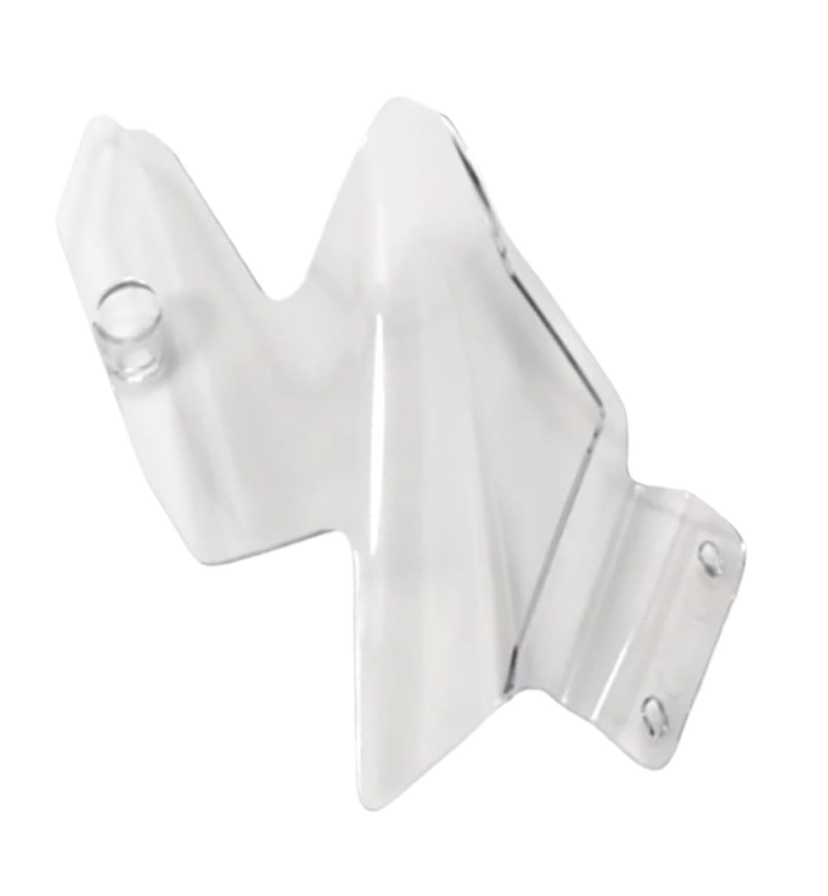 For Benelli TRK502 TRK502X Moto Parabrezza Lato Anteriore Parabrezza Clip Regolabile for TRK 502 BJ500GS-A(Clear)